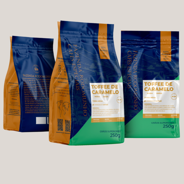 Kit Cafés Rapadura do cerrado/Toffee de caramelo - Imagem 2