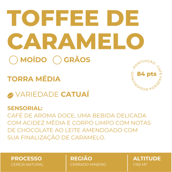 Kit Cafés Rapadura do cerrado/Toffee de caramelo - Imagem 3