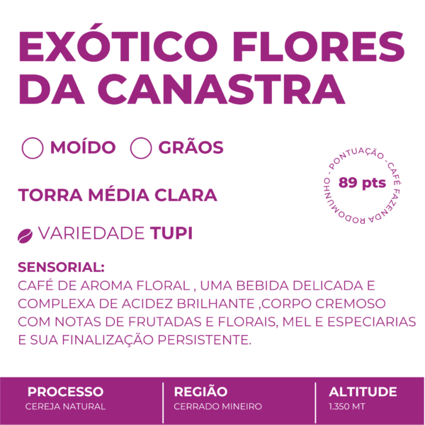 Exótico Flores da Canastra 250g - Imagem 5