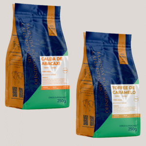Kit Cafés Calda de Abacaxi/Toffee de Caramelo